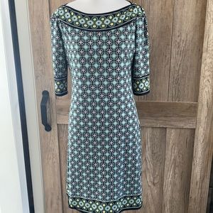 Max Studio Synthetic Mixed Print Sheath Dress